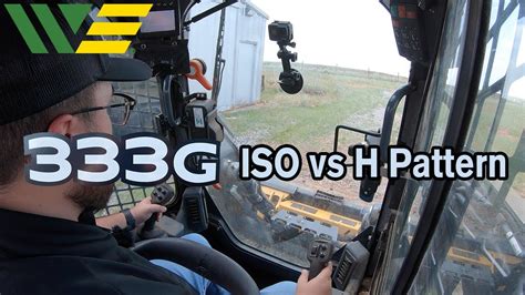 skid steer h pattern controls|john deere 333g pattern vs h.